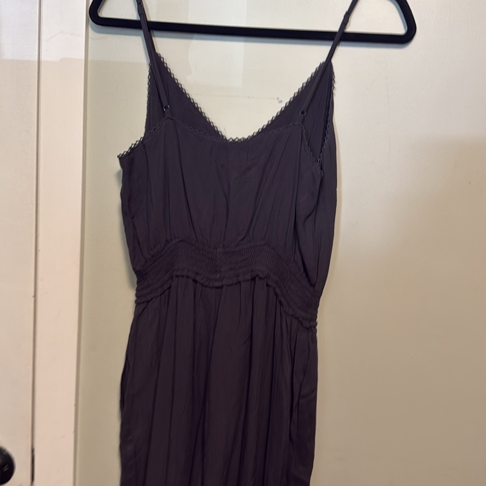 Wilfred Dark Navy Cropped Jumpsuit - thin straps - Small - Picture 8 of 11